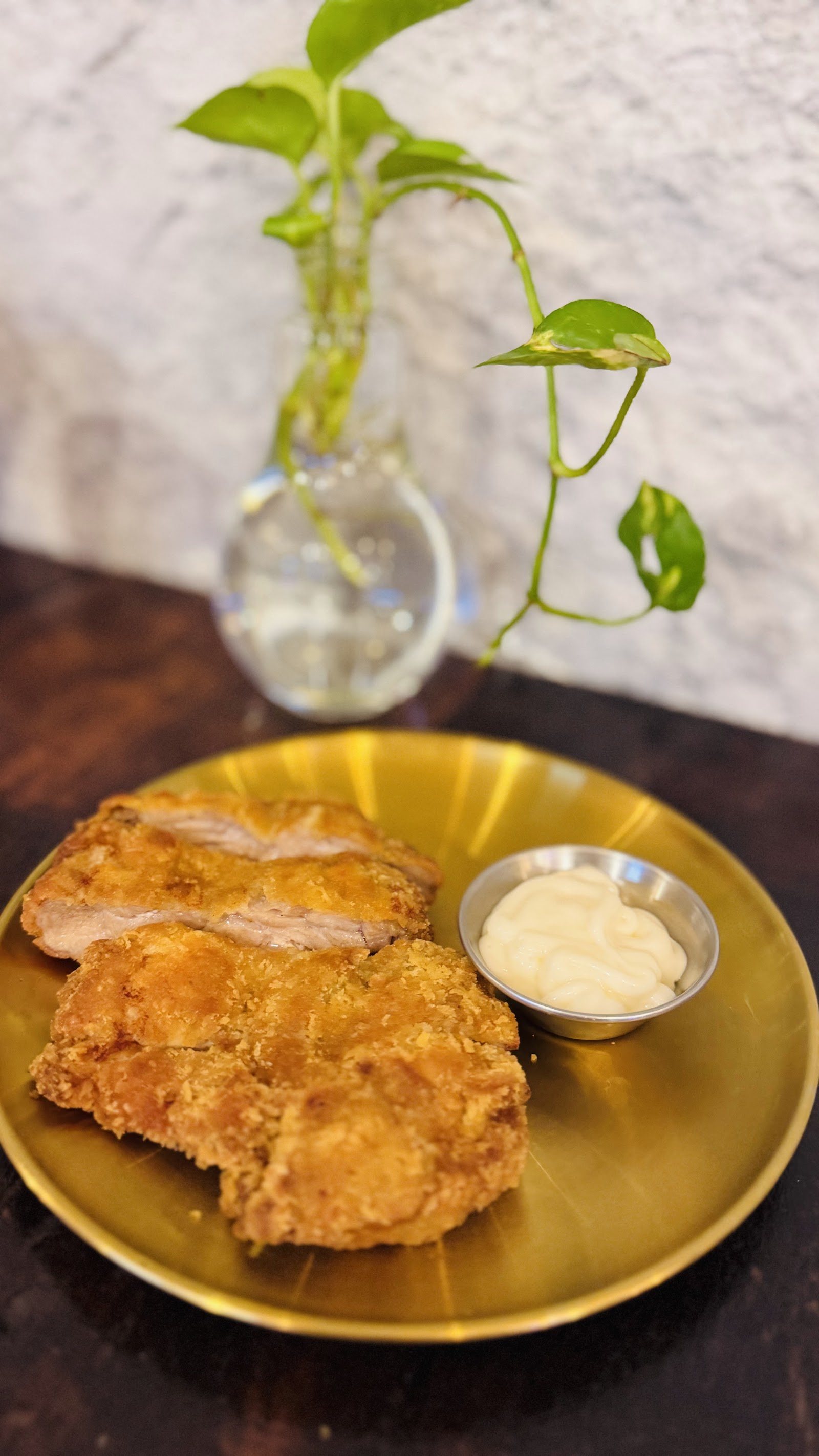 Fried Chicken Chop with Rice 炸鸡扒饭