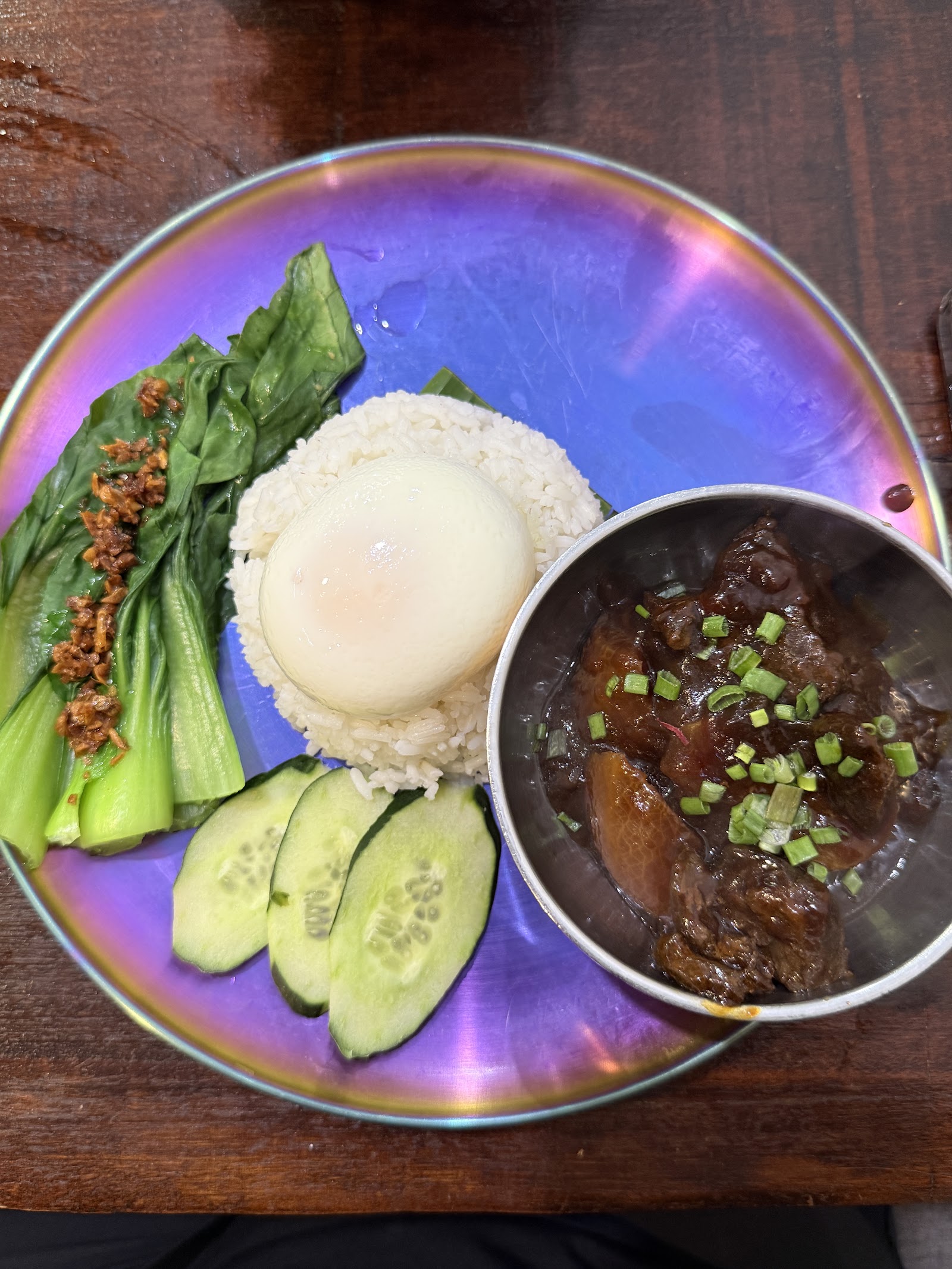 Braised Beef with Rice 红烧牛肉饭